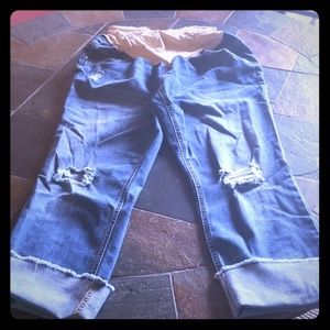 Jessica Simpson Maternity capri pants size L